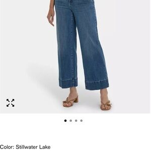 NYDJ Teresa Wide Leg Ankle Jeans